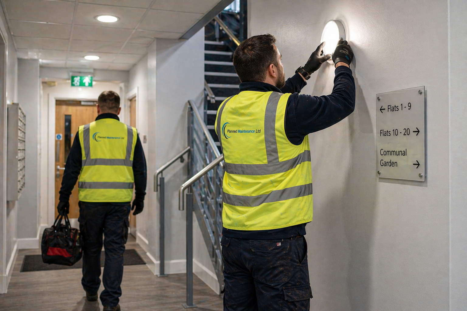 Managed property maintenance support for commercial buildings in Southampton